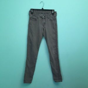 🤍H&M Low Waist Light Grey Skinny Jeans